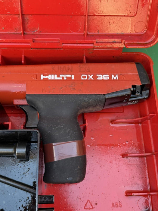 Hilti DX36M Powder Actuated Nail Gun & Case Extras #12