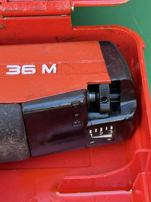 Hilti DX36M Powder Actuated Nail Gun & Case Extras #12