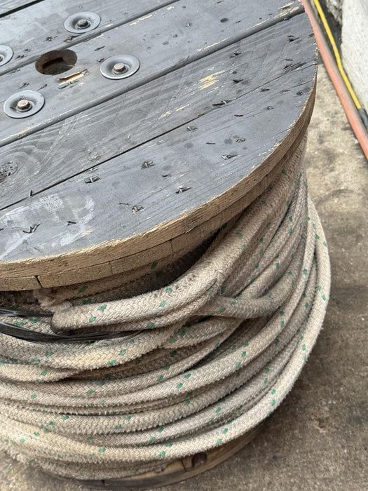 GREENLEE  1" x 600' PLUS DOUBLE BRAIDED PULLING ROPE FOR CABLE PULLER LARGE REEL