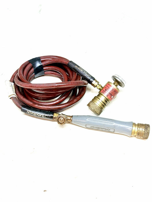 TurboTorch Acetylene Torch Kit w/Handle, Gauge, & Hose great condition #2