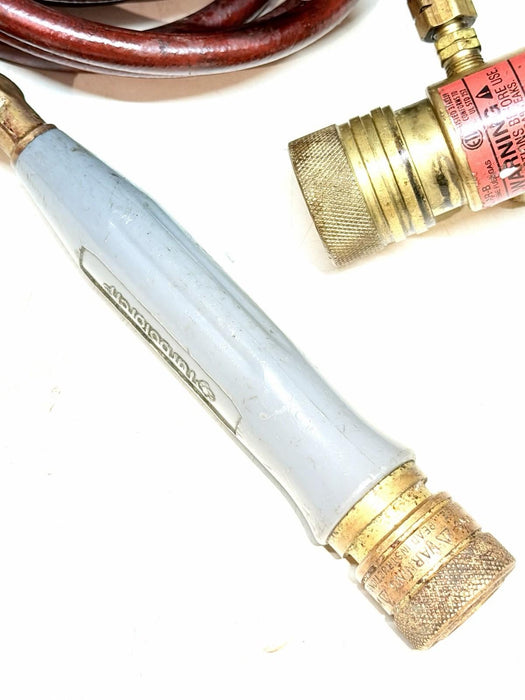 TurboTorch Acetylene Torch Kit w/Handle, Gauge, & Hose great condition #2