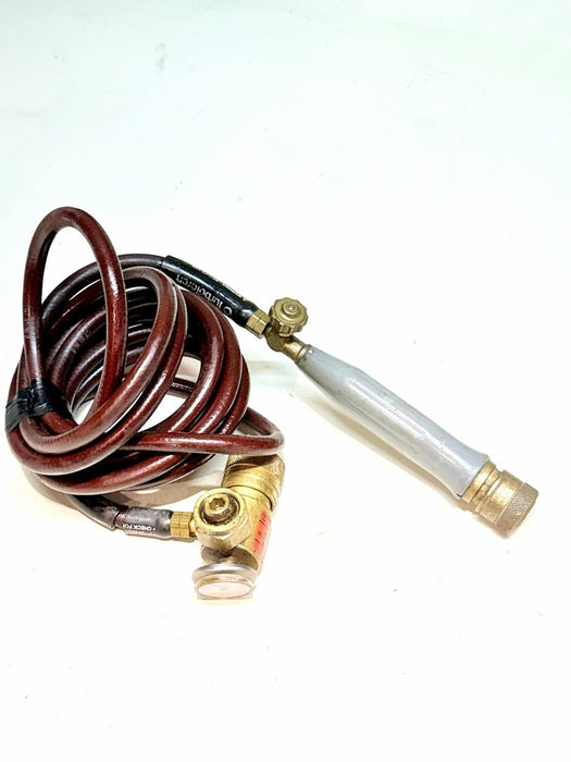 TurboTorch Acetylene Torch Kit w/Handle, Gauge, & Hose great condition #3