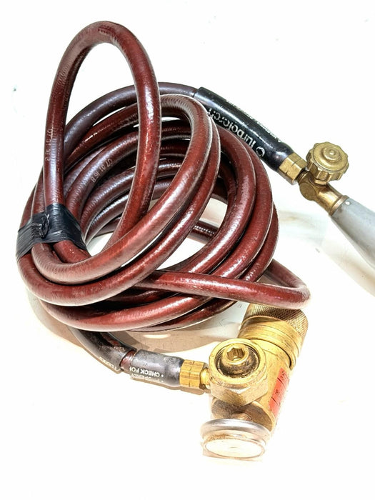 TurboTorch Acetylene Torch Kit w/Handle, Gauge, & Hose great condition #3