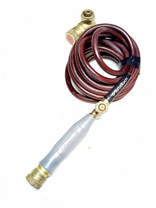 TurboTorch Acetylene Torch Kit w/Handle, Gauge, & Hose great condition #6