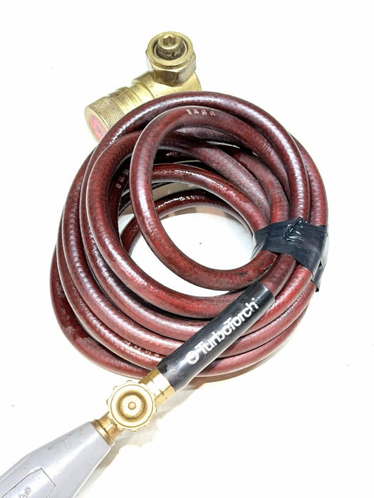 TurboTorch Acetylene Torch Kit w/Handle, Gauge, & Hose great condition #6