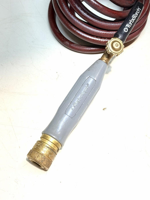 TurboTorch Acetylene Torch Kit w/Handle, Gauge, & Hose great condition #6