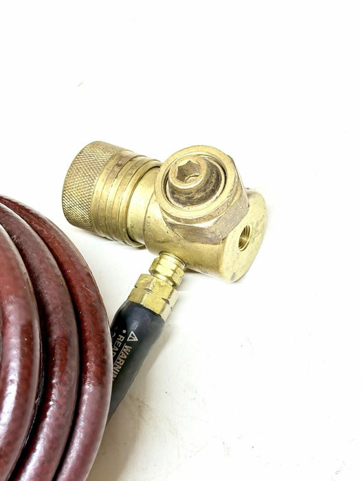 TurboTorch Acetylene Torch Kit w/Handle, Gauge, & Hose great condition #6