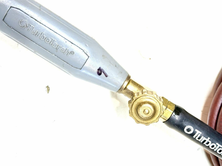 TurboTorch Acetylene Torch Kit w/Handle, Gauge, & Hose great condition #6