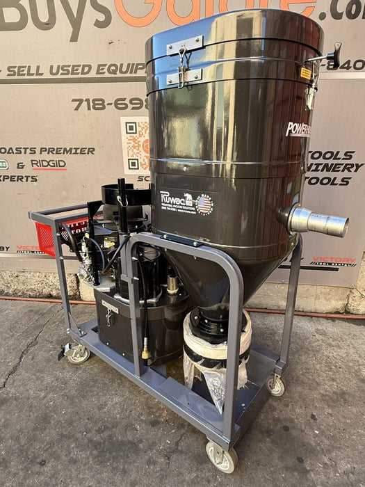 Ruwac PB637NOEN Portable Propane Powered Industrial 24 Gallon Vacuum 78HRS