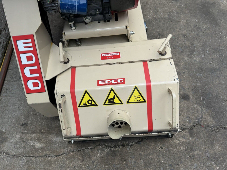 Edco CPU-10-20H Concrete Grinder Crete-Planer Scarifier 6 hours