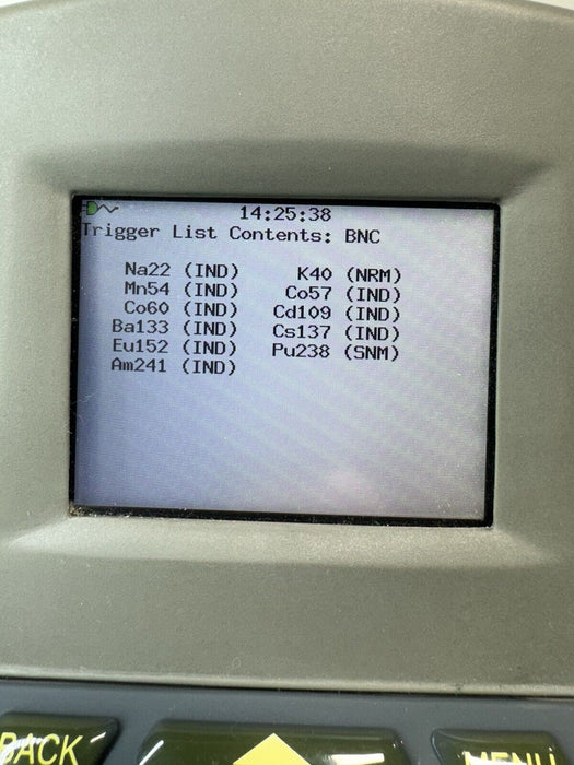 Berkeley Nucleonics BNC SAM 940 Handheld Radiation Isotope Identifier