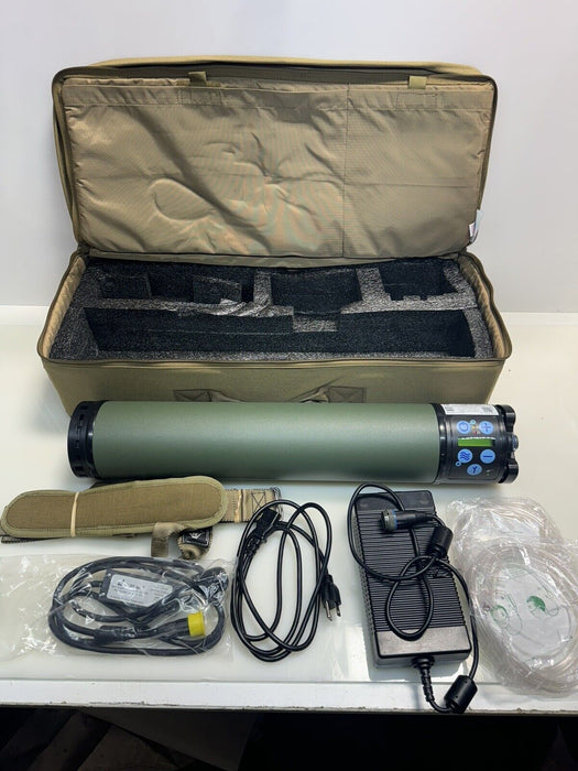 CAIRE SAROS 3000 Oxygen System Military Field  + accessories