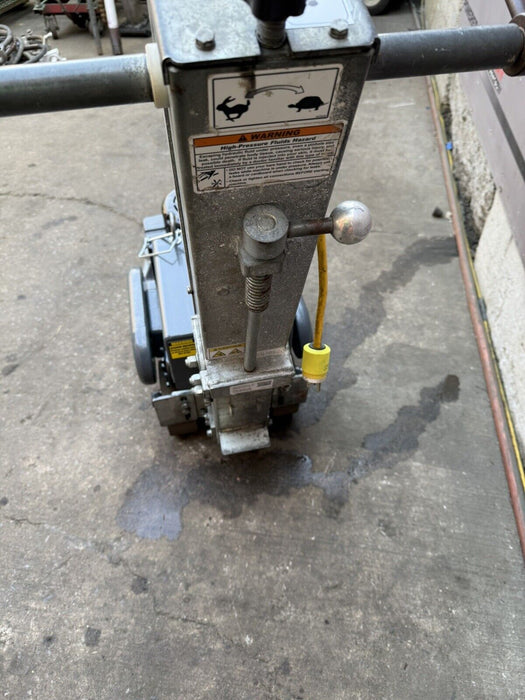 National 6280HD Walk Behind Floor Scraper Tile Stripper Works Fine