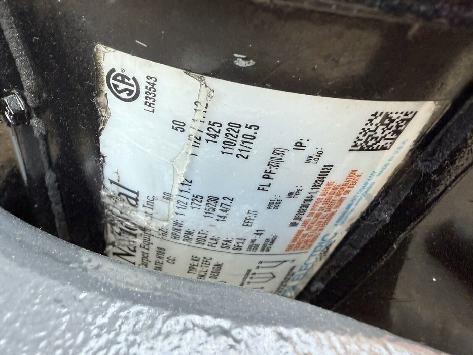 National 6280HD Walk Behind Floor Scraper Tile Stripper Works Fine