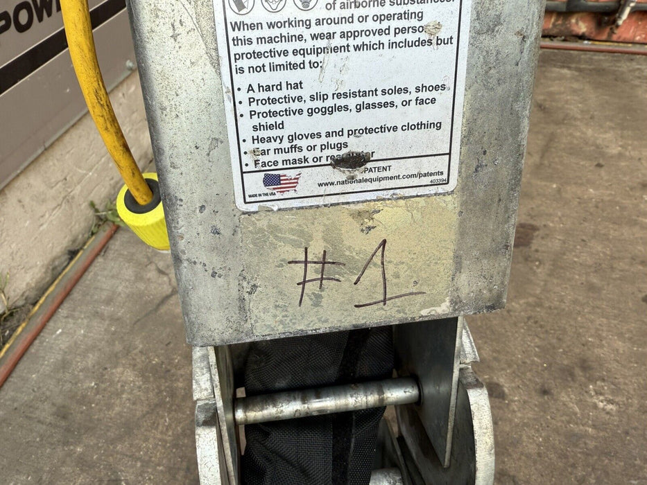 National 6280HD Walk Behind Floor Scraper Tile Stripper Works Fine