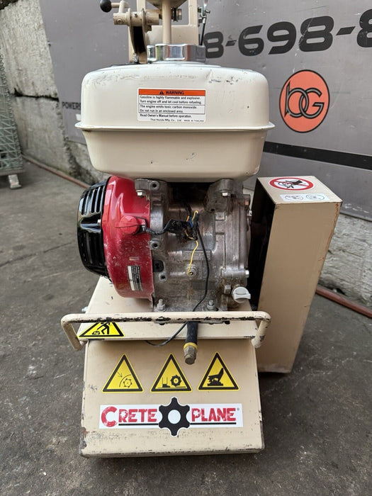 Edco 8" CPM8-9H Walk-Behind Crete-Planer 9 HP Honda Gas Engine New Drum