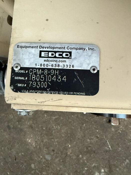 Edco 8" CPM8-9H Walk-Behind Crete-Planer 9 HP Honda Gas Engine New Drum