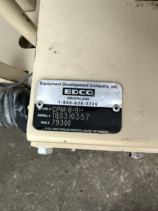 Edco 8" CPM8-9H Walk-Behind Crete-Planer 9 HP Honda Gas Engine New Drum