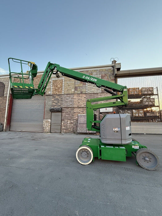 2022 Genie Z34/22 34' Electric Articulating Boom Man Lift Aerial Jib 60HRS