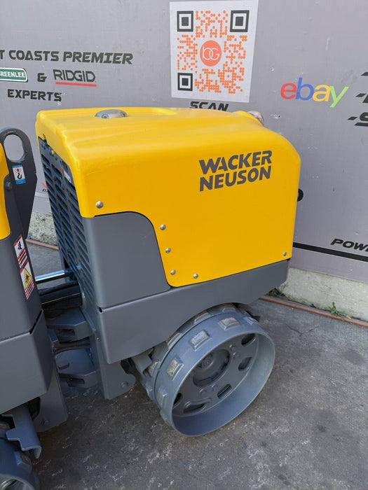 2018 Wacker Neuson RTSC3 Remote Controlled Trench Compactor Roller 680Hrs KUBOTA