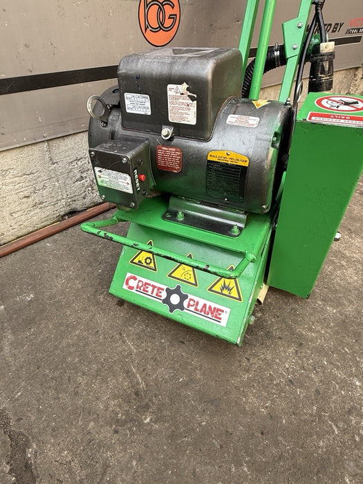 Edco CPM-8 Concrete Scarifier Grinder Electric Motor Works Fine et3