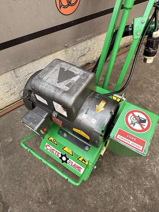 Edco CPM-8 Concrete Scarifier Grinder Electric Motor Works Fine et3