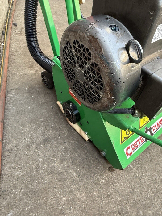 Edco CPM-8 Concrete Scarifier Grinder Electric Motor Works Fine et3