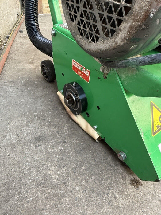 Edco CPM-8 Concrete Scarifier Grinder Electric Motor Works Fine et3