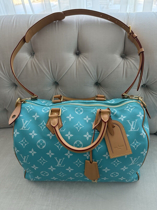 LOUIS VUITTON M11564 Speedy P9 Bandoulière 40 Monogram Leather 2 Way Tote NEW