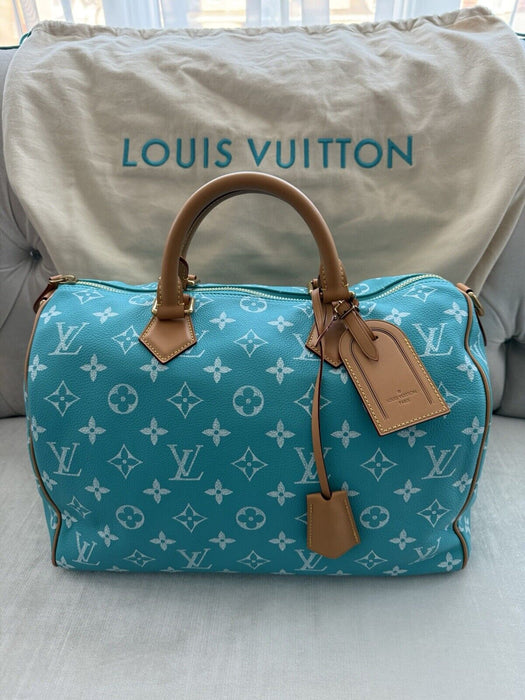 LOUIS VUITTON M11564 Speedy P9 Bandoulière 40 Monogram Leather 2 Way Tote NEW