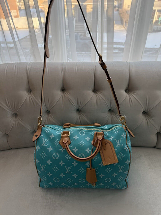 LOUIS VUITTON M11564 Speedy P9 Bandoulière 40 Monogram Leather 2 Way Tote NEW