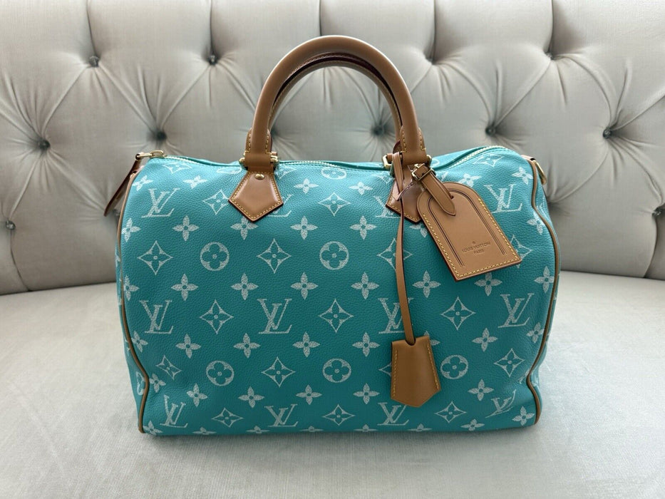 LOUIS VUITTON M11564 Speedy P9 Bandoulière 40 Monogram Leather 2 Way Tote NEW