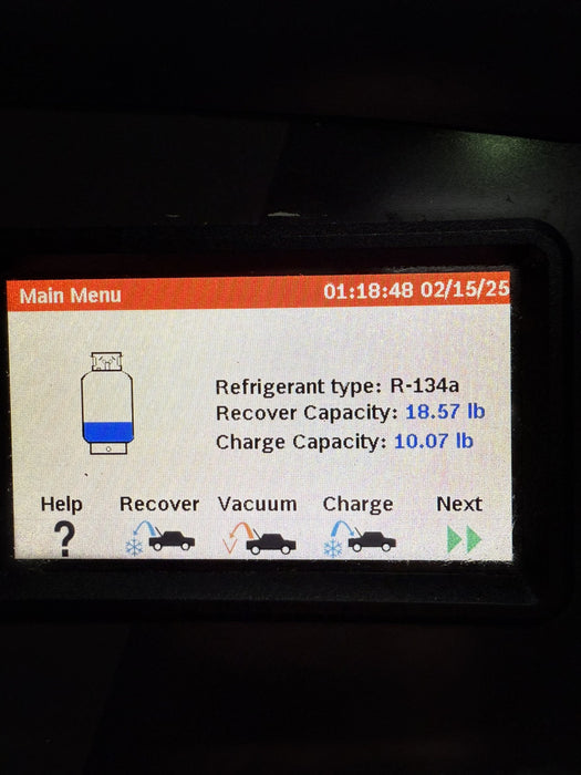 Robinair 17800C Multi-Refrigerant Recover, Recycle, Recharge Machine 2018 Tested
