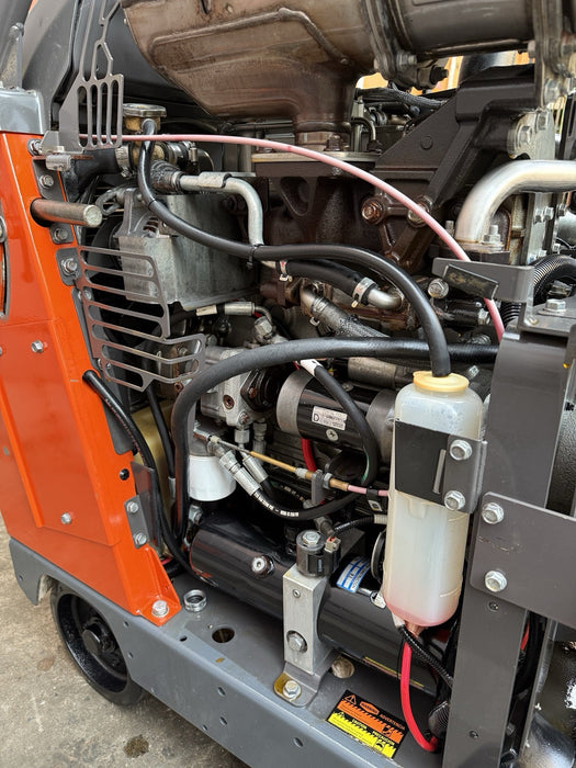 Husqvarna FS-5000D Walk Behind Concrete Saw 2019 Model only 483Hours ( VIDEO )