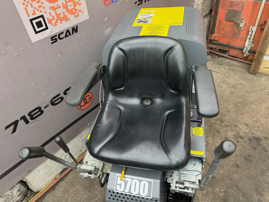 2017  NATIONAL 5700  RIDE ON ELECTRIC FLOOR SCRAPER.