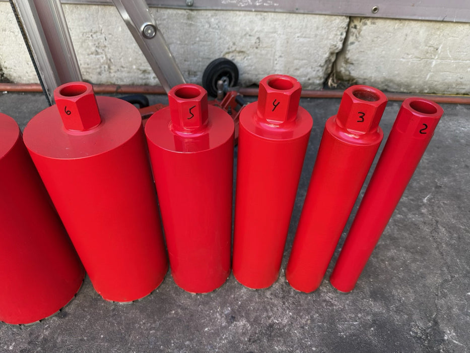 Hilti DD-250 DD200 Core Drill Rig with Core Bits Works Fine et2