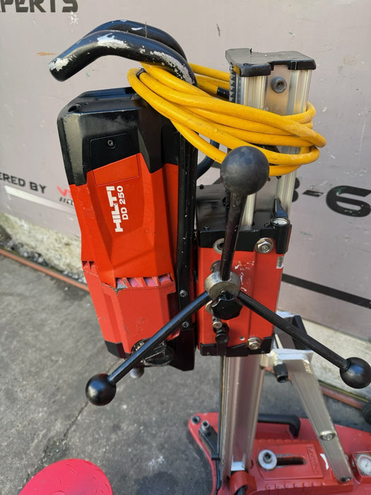 Hilti DD-250 DD200 Core Drill Rig with Core Bits Works Fine et2