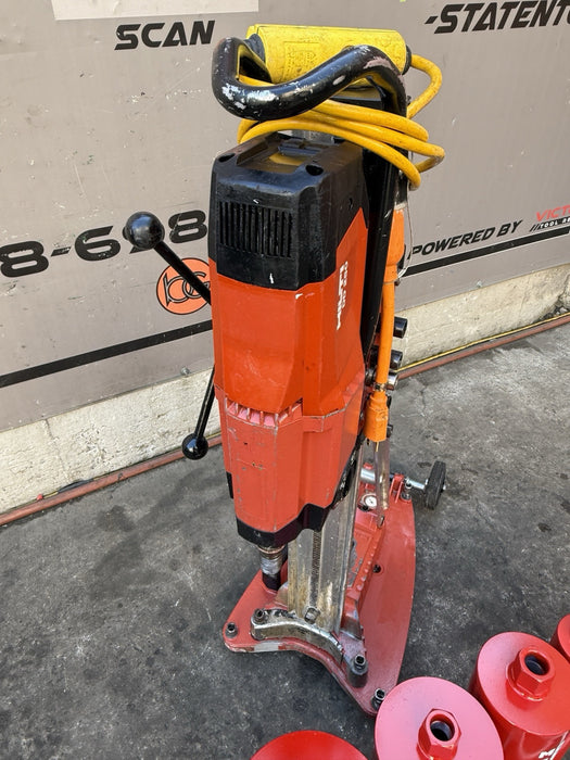 Hilti DD-250 DD200 Core Drill Rig with Core Bits Works Fine