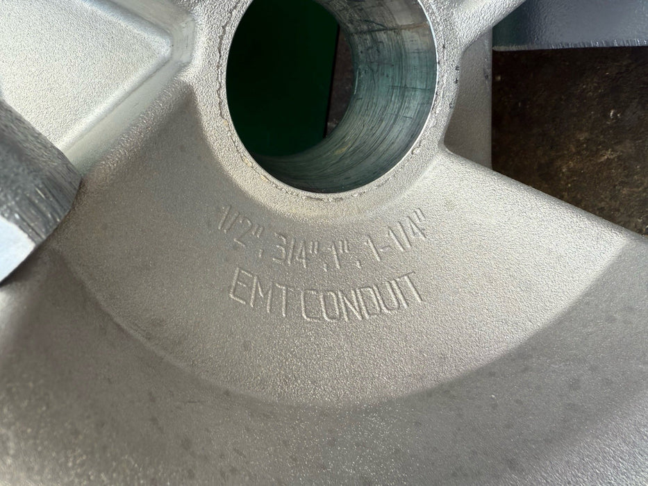Greenlee 23803 EMT Shoe Group 1/2"-2" fits 555C Bender Bender New Open Box