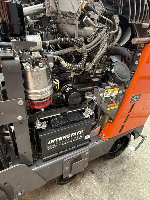 Husqvarna FS-5000D Walk Behind Concrete Saw 2016 Model only 475 Hours 💥🔥
