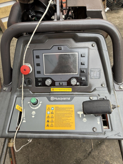 Husqvarna FS-5000D Walk Behind Concrete Saw 2016 Model only 475 Hours 💥🔥