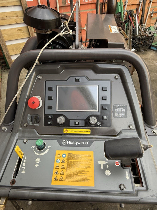 Husqvarna FS-5000D Walk Behind Concrete Saw 2016 Model only 475 Hours 💥🔥