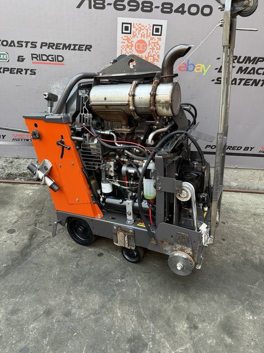 Husqvarna FS-5000D Walk Behind Concrete Saw 2016 Model only 475 Hours 💥🔥