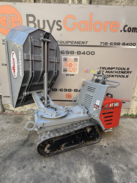 Allen AR-14S Mini Tracked Concrete Buggy Honda Motor Swivel Bucket 2019 Model
