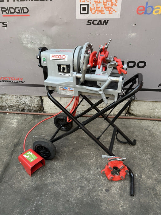 Ridgid 300 Compact Pipe  Threader Machine 1/2” To 2” 2018 Model Works Great