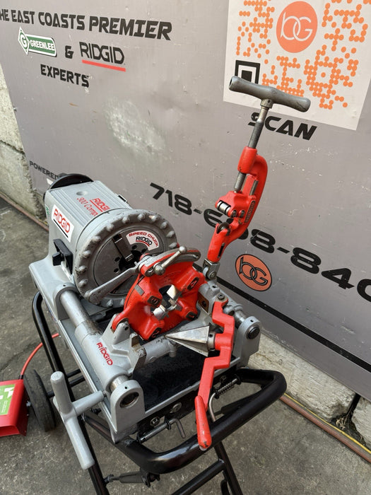 Ridgid 300 Compact Pipe  Threader Machine 1/2” To 2” 2018 Model Works Great