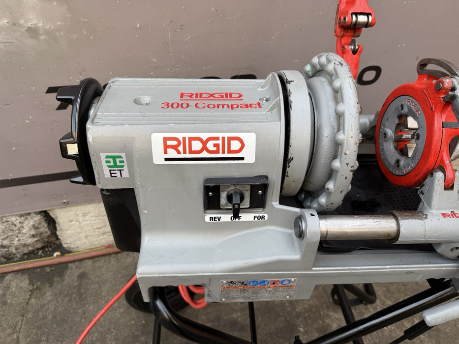 Ridgid 300 Compact Pipe  Threader Machine 1/2” To 2” 2018 Model Works Great