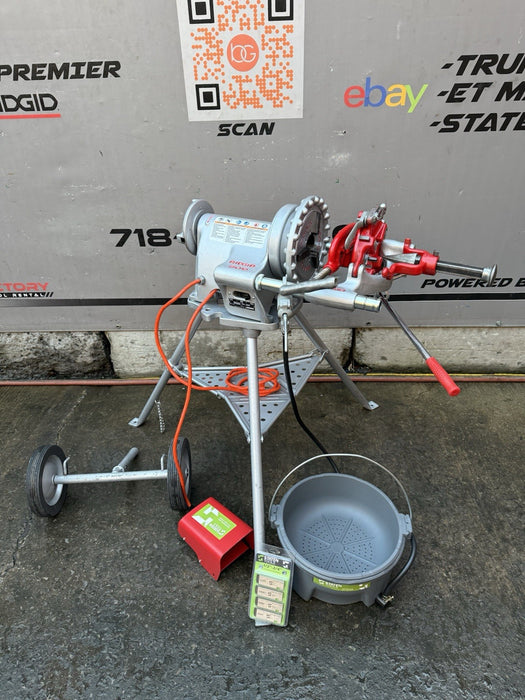 RIDGID 300 Pipe Threader Machine, Ridgid Carriage & Tripod   Great Shape