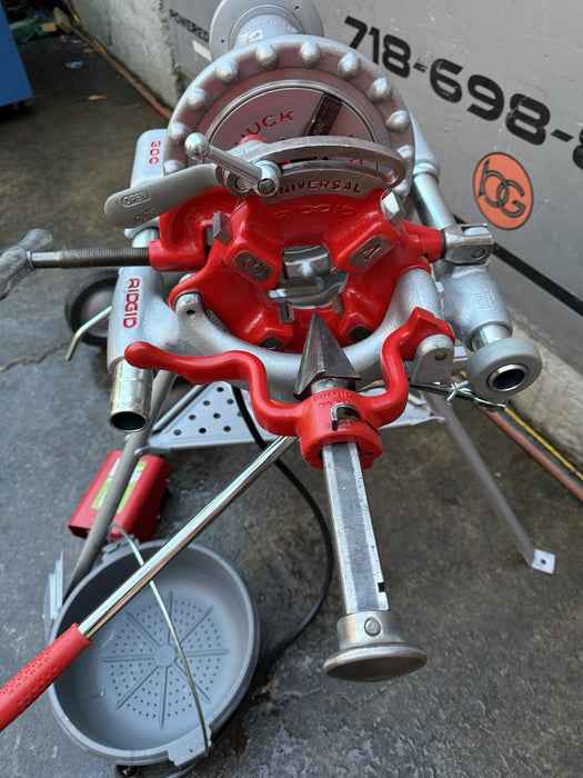 RIDGID 300 Pipe Threader Machine, Ridgid Carriage & Tripod   Great Shape