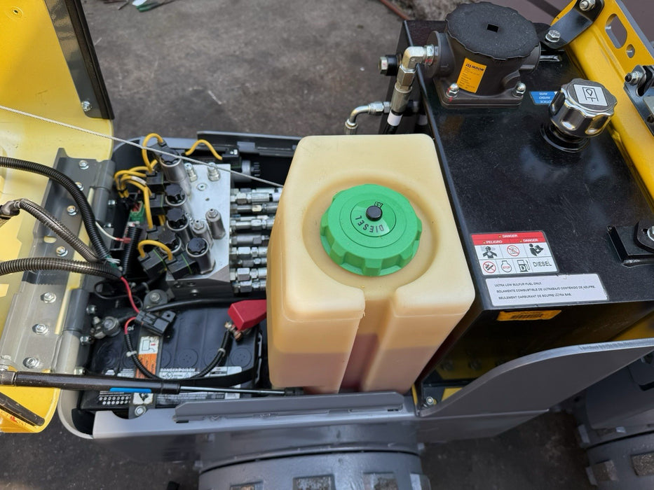 2022 Wacker Neuson RTSC3 Remote Controlled Trench Compactor Roller 93HRS KOHLER